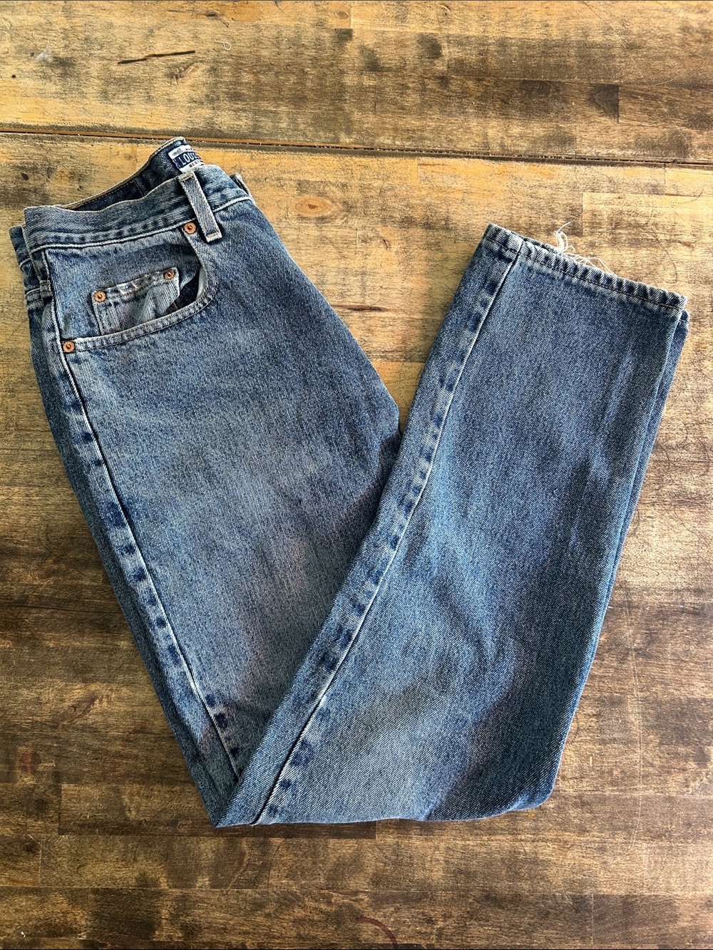 Gap Blue Straight Leg Denim Jeans